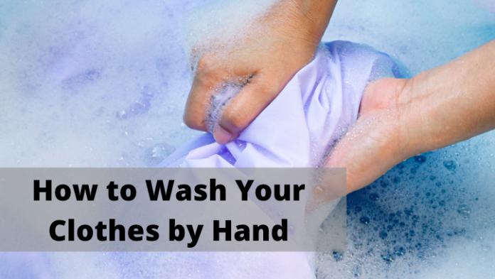 How to Wash Your Clothes by Hand